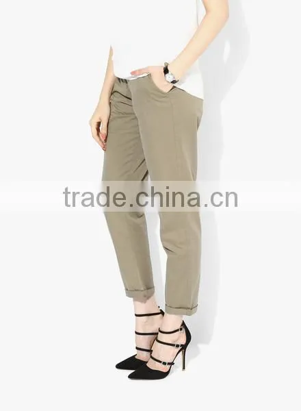 2016 Cotton Pants,khakis and co Women Pants.colored Cotton Pants photo-5