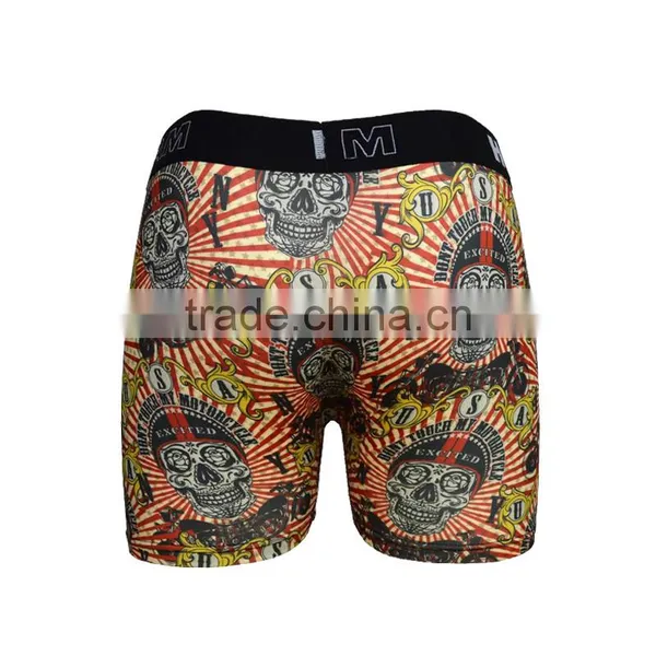 Factory Fashion Design Sublimation Printed Polyester Men Underwear photo-3