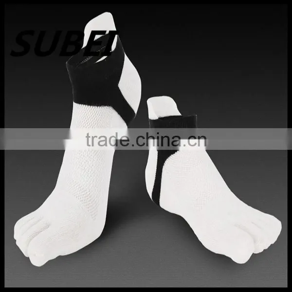 Toe Socks Breathable Mesh Cotton Men's Socks photo-3
