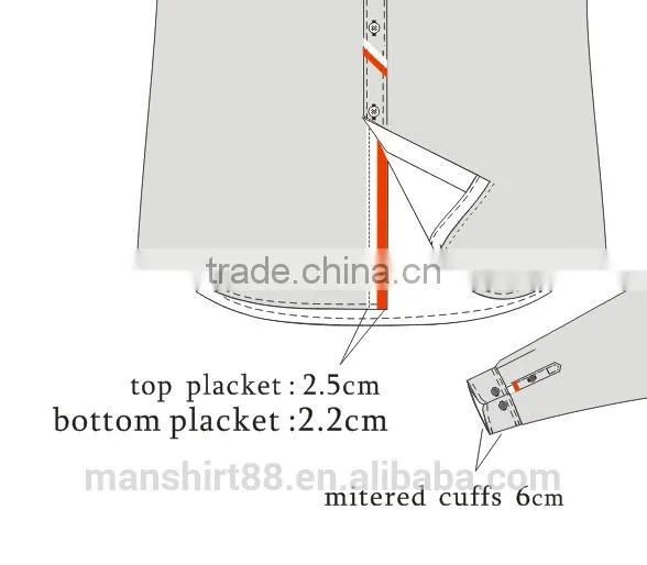 Custom Slim Fit Contrast Color Ribbon Detailed Casual Dress Shirt photo-4