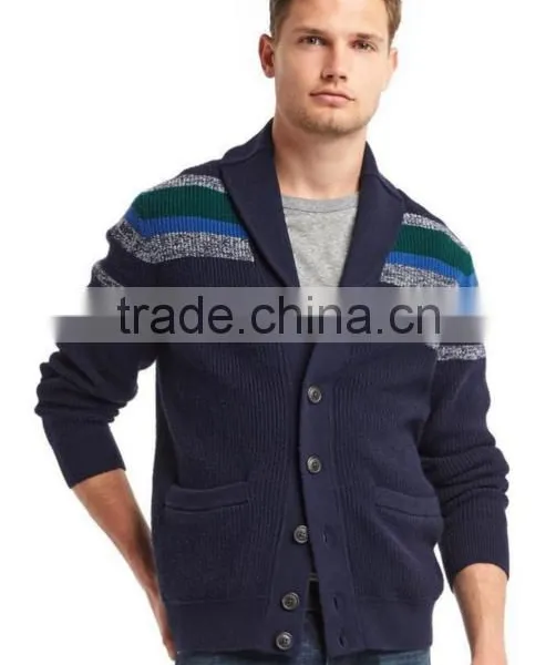 Men Casual Soft Button up Knit Cardigan With Wholesale Price photo-4