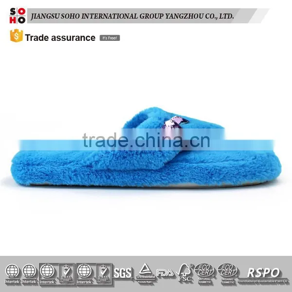 2017 Best Prices Super Quality House Floor Dust Cleaning Mop Slippers Double Color Eva Slipper photo-2