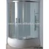 Shower Tray With Glass Holder