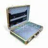 Aluminum Attached Case for Laptops and Documents With One Folder and Two Password Locks