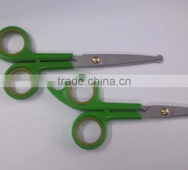 Stainless Steel Pet Grooming Scissor Set Plastic Handle/ New Model of Pet Grooming Scissor Set photo-3