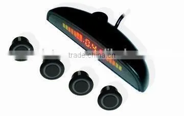 Roof Mounting LED Backup Sensors 4 Black Sensors, LED Parking Sensors photo-2