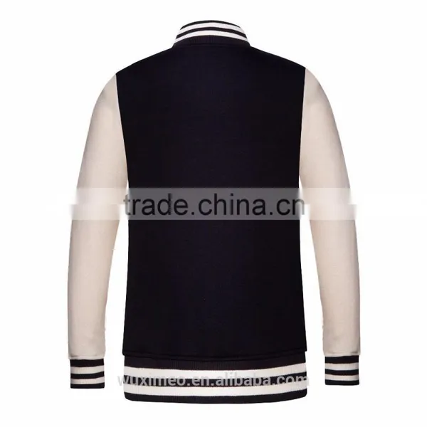 Women's Slim Fit Baseball Varsity Bomber Jacket Coat Outwear photo-2