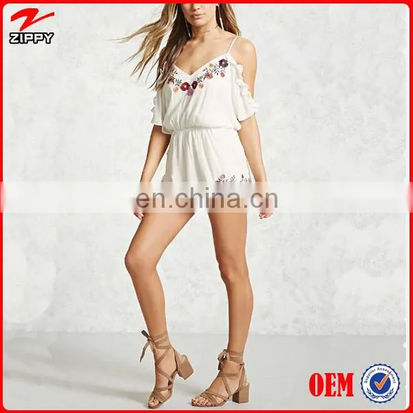 Exclusive Embroidered Girls Jumpsuit For Summer photo-4