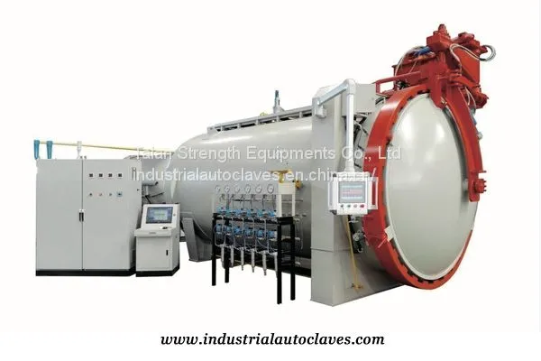Industrial pressure vessel automatic operating composite autoclave