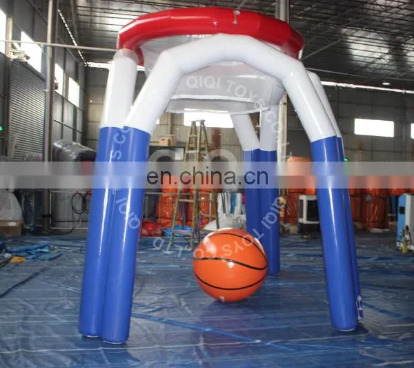 Inflatable Basketball Shooting Game With Ball for Commercial photo-2