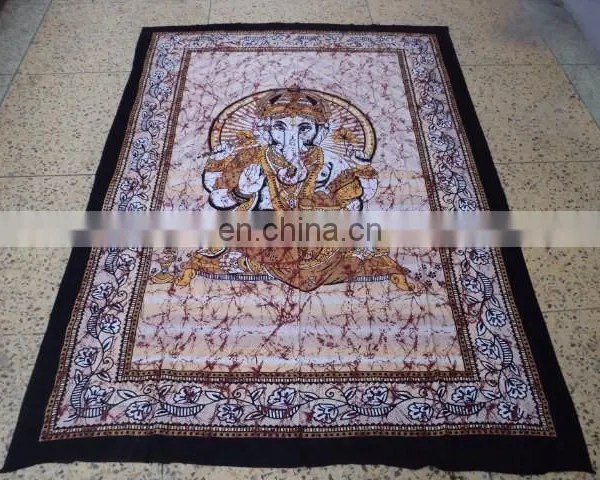 New GANESH BUDDHA PRINTED INDIAN PRINTED TAPESTRIES photo-6