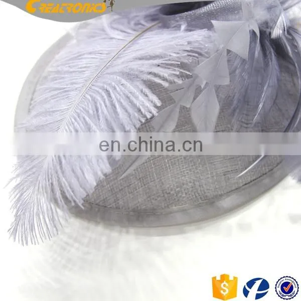 Handmade Wedding Party Sinamay Hat Bases Women Wholesale Church Hat Ladies Sinamay Wholesale Make Church Hats photo-5