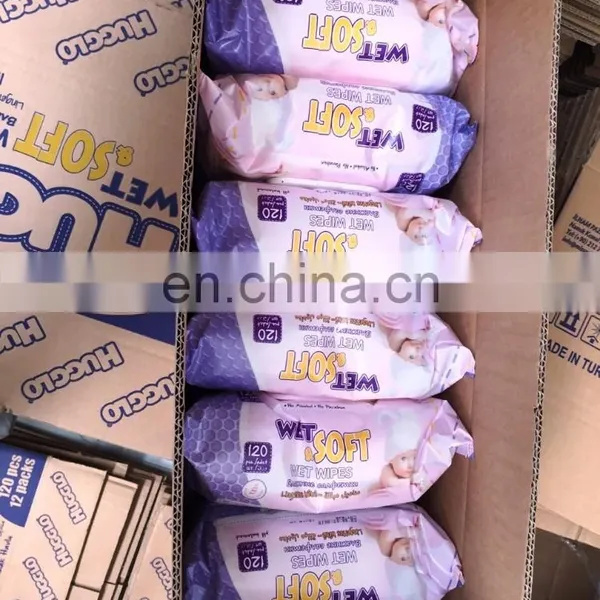 HIGH QUALITY HUGGLO 120 PCS WET WIPES FROM TURKEY photo-2