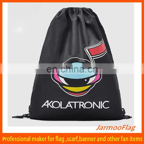 Custom Recyclable Vinyl Drawstring Bags