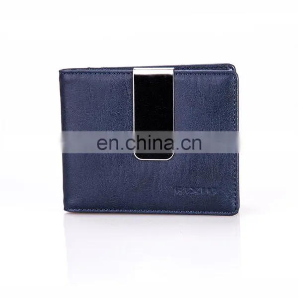Excellect Handcraft Best Leather Human Leather Wallet Wholesale Money Clips photo-2