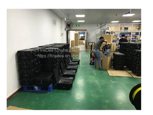 F1-10B IPad Charging Trolley With Lithium Battery - Tablet Charging Cart / Charging Cabinet for School photo-2