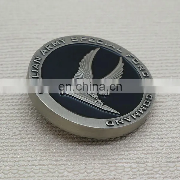 High Quality Metal Special Force Pantone Antique Coin photo-4