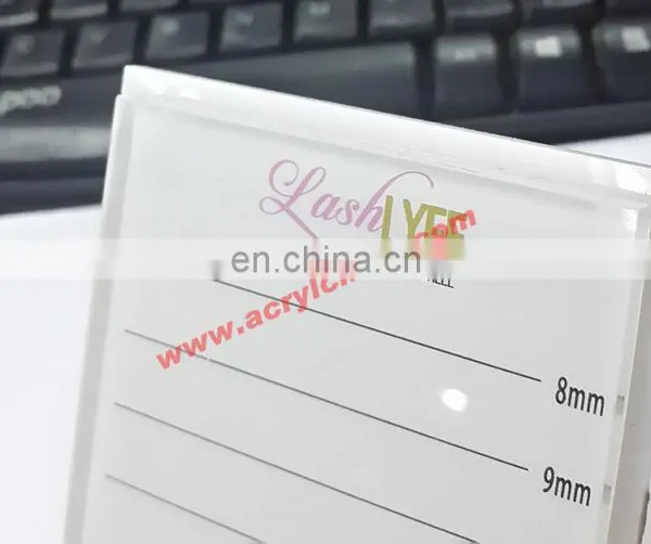 Wholesales Acrylic Lash Pallets Holder Box,eye Lash Tile Lash Tray,lash Palette photo-3