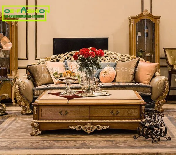 OE-FASHION Luxury Living Room Furniture European-style Sofa