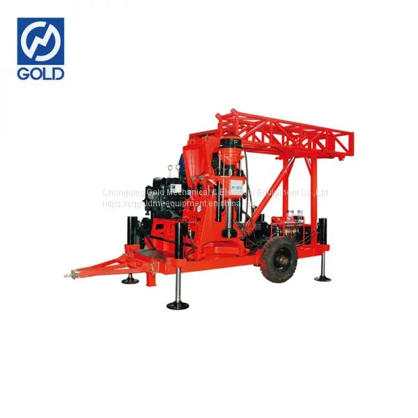 Small Volume Core Drilling Machine Depth 150&300M Drilling Rig photo-5