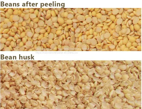 Electric Soybean Peeling Machine Hot Sale Dry Processing Dal Sheller Bean Husking Splitting Peas Peel Machine Price Mini Plant photo-4