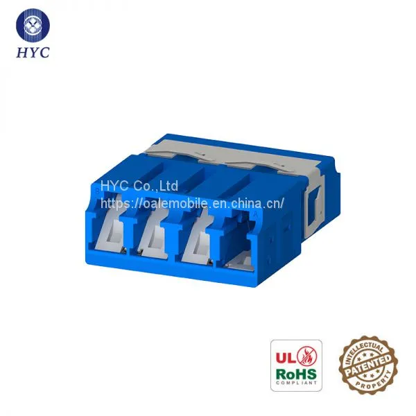 Адаптер оптического волокна LC с внутренним затвором. OEM HYC Co., Ltd