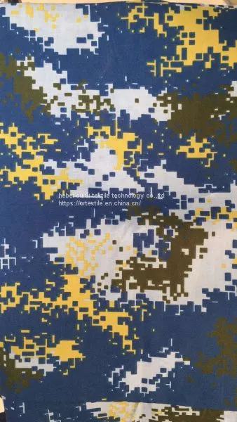 P80/C20 Polyester/Cotton Blended Fabric Printed With Combat Camouflage for Military Uniform photo-2