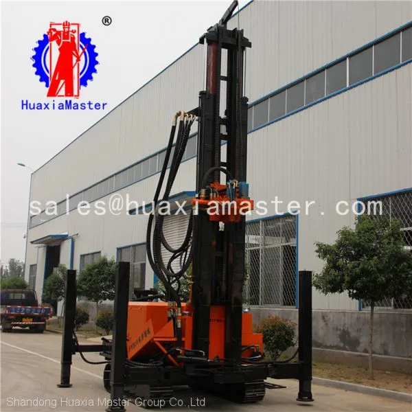 Huaxia Master Pneumatic Water Well Drilling Rig/hydraulic Diesel Power Well Drill Equipment for Price photo-4