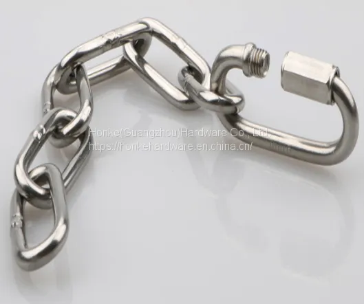 European Type Link Ring Oval & Round Door Buckle Anchor Shackle Ship Anchor Chains photo-2