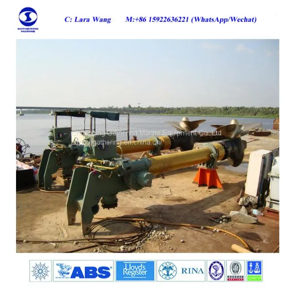 Marine Azimuth Thruster Boat Rudder Propeller photo-2