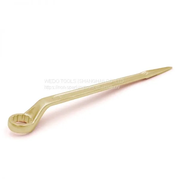 WEDO Non Sparking Aluminum Bronze Wrench Ring&Spud Offset Type photo-3