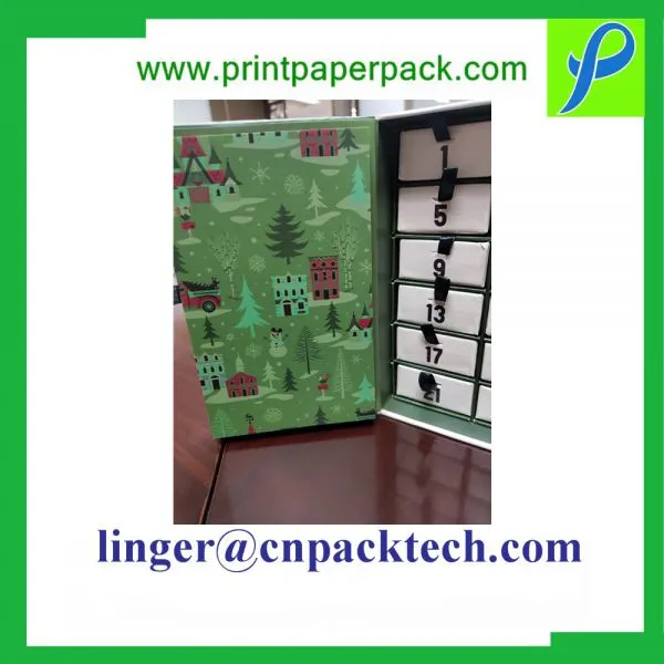 Rigid Drawer Style Cosmetic Paper Cardboard Gift Packaging Perfume Wine Box photo-2