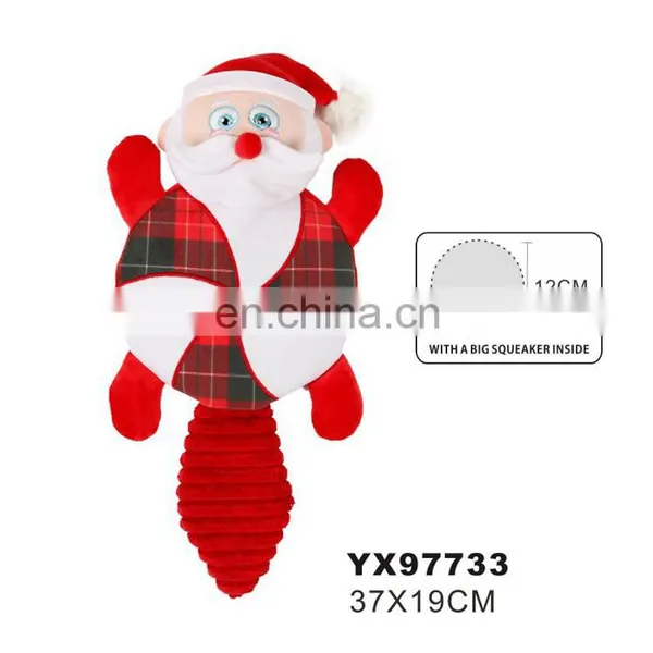 Christmas Squeaky Dog Toy Pet Interactive Plush Dog Toy photo-2