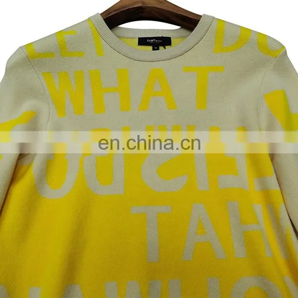 DiZNEW Wholesale Acrylic Pullover Mens Custom Sweater Printing photo-5