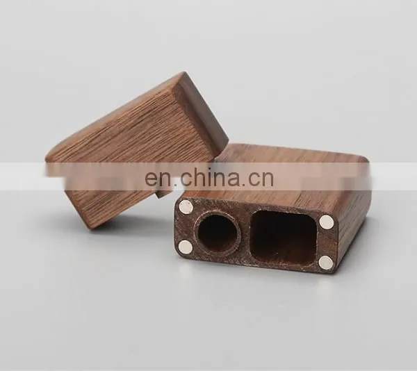 HQP-XJ16 HongQiang Wooden Custom Weed Smoking Cigarette Case Pipe Smoking Accessories Hitter Dugout photo-6