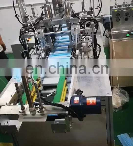 Ultrasonic Fully Automatic Earloop Mask Spot Welding Machine For Face Mask Earloop Welding photo-4