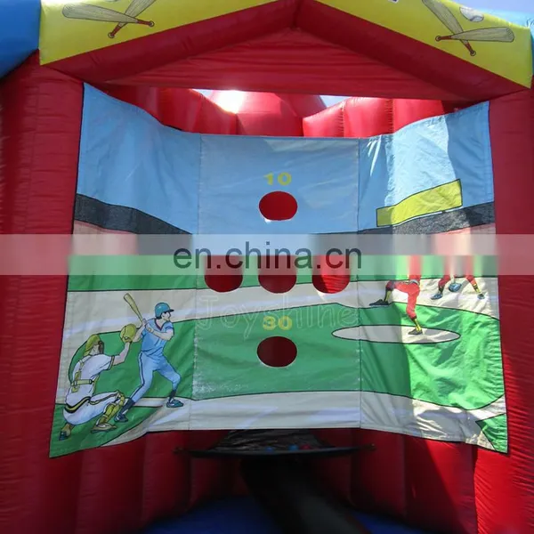 5 In 1 Inflatable World Sports Games Baseball Football Soccer Basketball Darts and Frisbee photo-3