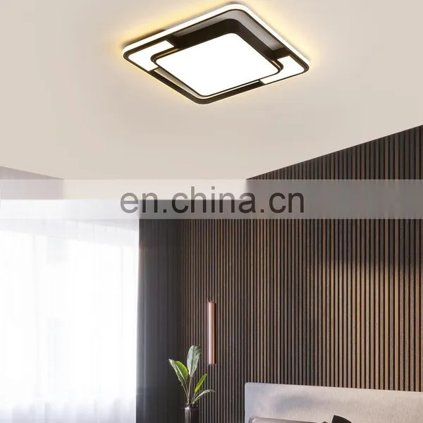 Modern Living Room Ceiling Lamps Chandelier Decoration Square Acrylic Led Ceiling Lights photo-4