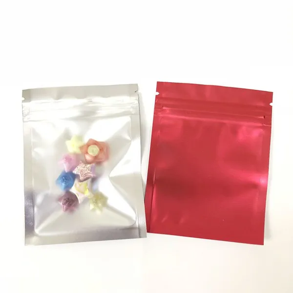 2.95''x3.937'' Reusable Mylar Food Storage Bags/retail Packaging Aluminum Foil Zipper Bag photo-5