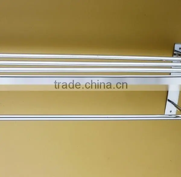 Chaoan 2015 bathroom accessories stainless steel hotel outdoor towel shelf.