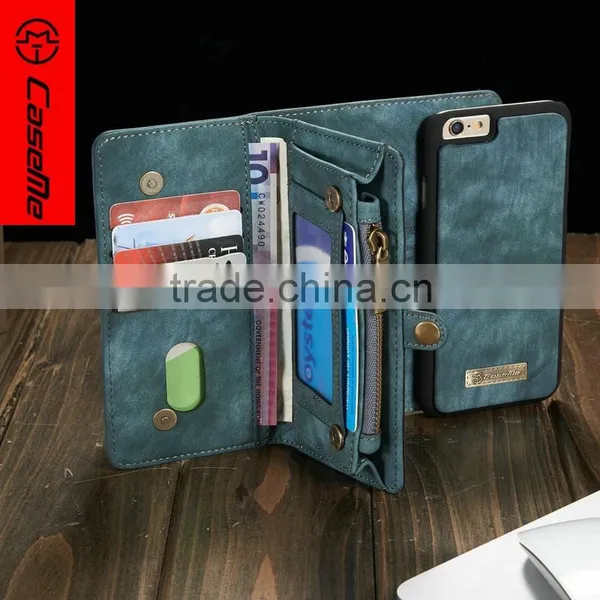 Wholesale Premium pu Leather Case for Iphone 6 6s Flip Case Wallet photo-2