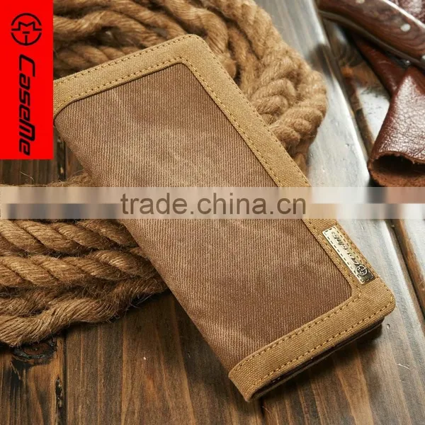 Factory Magnetic Flip Leather Phone Case With Strap for Iphone 6 6S photo-3