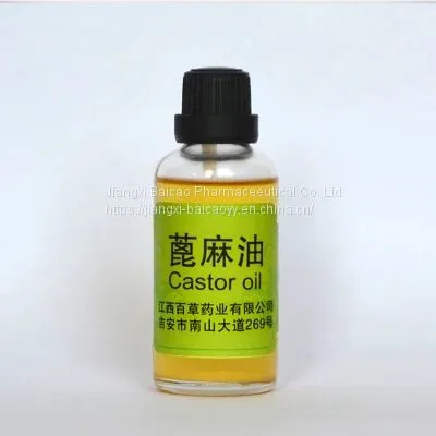 Castor Oil Plant Essential Oil Carrier Oil Cosmmetic Raw Material