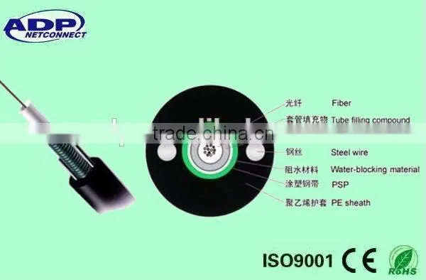 Factory Price Outdoor GYXTW Aerial Central Tube Fiber Optical Cable photo-3