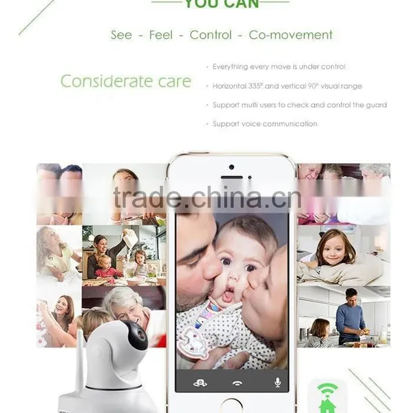 Wireless Wif ip Camera Support 8 Zones 64 Wireless Alarm Sensors,remote Control Home Safty by IOS & Android APP Web Browsers photo-3