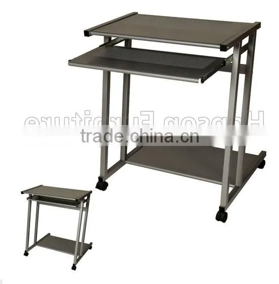 Oupusen Knock Down Metal Office Computer Desk photo-6