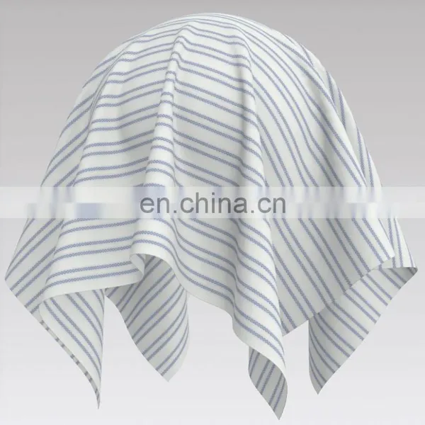 New Arrival 100% Cotton Yarn Dyed Dobby Stripe photo-4