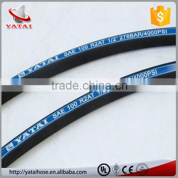 Wire Braided Hydraulic Flexible Hose DIN EN 853 2SN Manufacturers photo-2