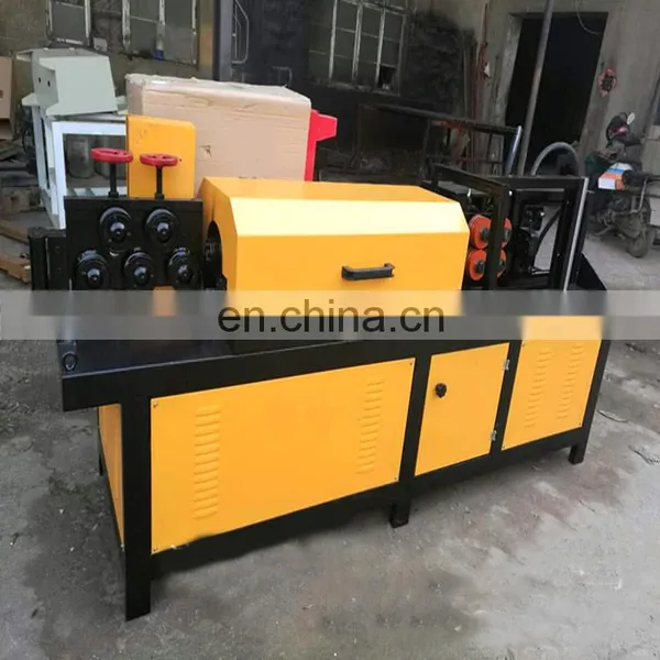 China 6-25mm Bar Steel Metal Straightening Machinery Cnc Automatic Rebar Cutting and Bending Machine photo-2