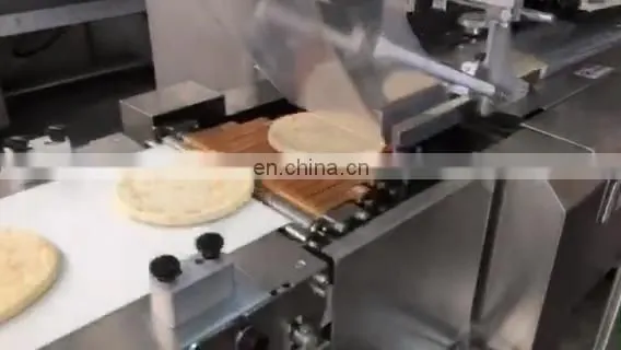 Automatic Tortilla Packaging Machine Toast Pillow Packing Machine Food Automatic Horizontal Flow Wrapping Line photo-3